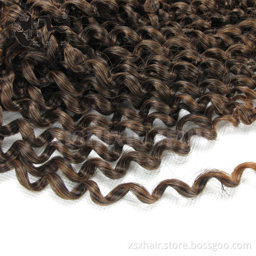 Online shopping cheap high quality synthetic afro kinky curly braiding hair weave